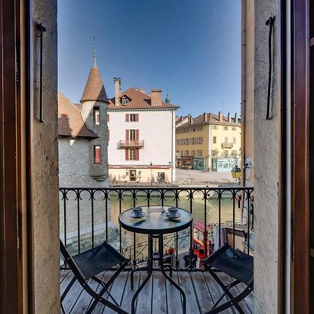 Le Balcon Perriere I - Charming Apartment With Direct View Of The Thiou Annecy Kültér fotó