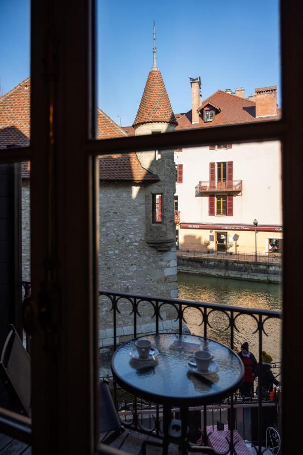 Le Balcon Perriere I - Charming Apartment With Direct View Of The Thiou Annecy Kültér fotó
